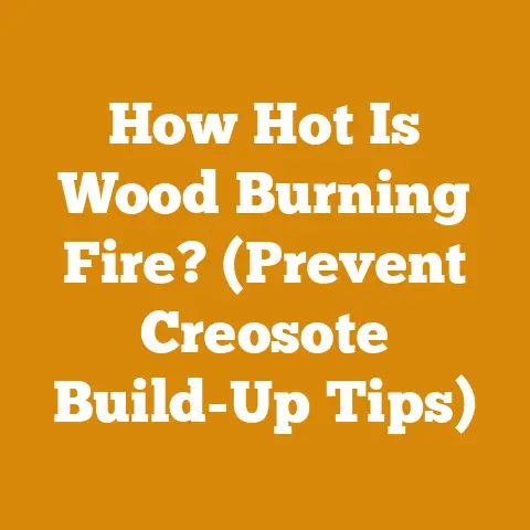 How Hot Is Wood Burning Fire? (Prevent Creosote Build-Up Tips)