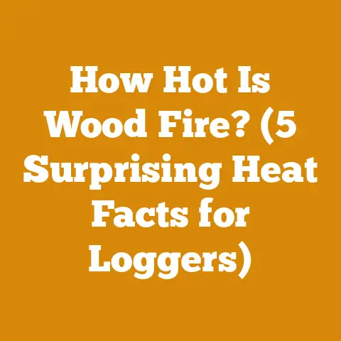 How Hot Is Wood Fire? (5 Surprising Heat Facts for Loggers)