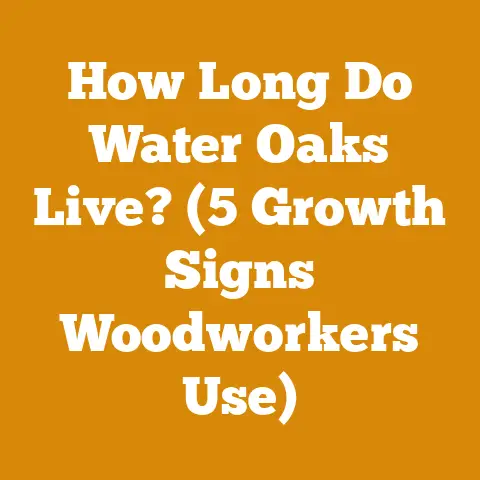 How Long Do Water Oaks Live? (5 Growth Signs Woodworkers Use)