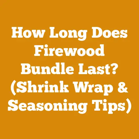 How Long Does Firewood Bundle Last? (Shrink Wrap & Seasoning Tips)