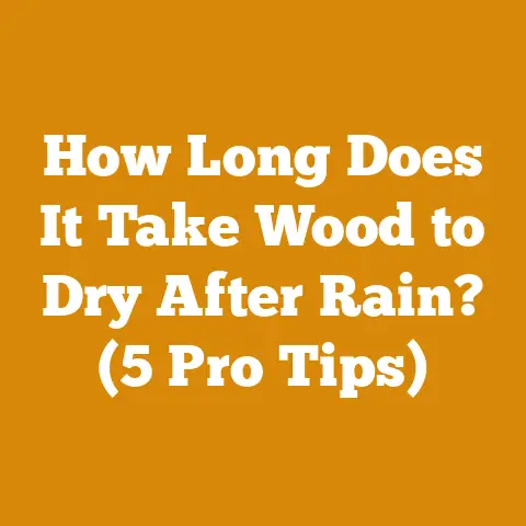 How Long Does It Take Wood to Dry After Rain? (5 Pro Tips)