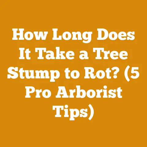 How Long Does It Take a Tree Stump to Rot? (5 Pro Arborist Tips)