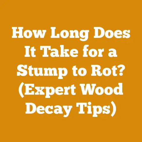 How Long Does It Take for a Stump to Rot? (Expert Wood Decay Tips)