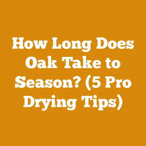 How Long Does Oak Take to Season? (5 Pro Drying Tips)