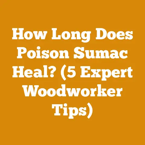 How Long Does Poison Sumac Heal? (5 Expert Woodworker Tips)