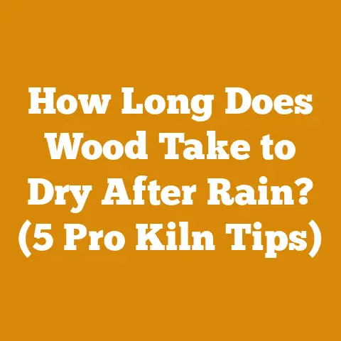 How Long Does Wood Take to Dry After Rain? (5 Pro Kiln Tips)