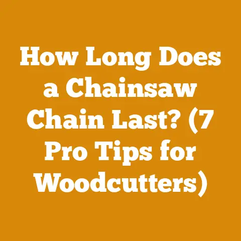 How Long Does a Chainsaw Chain Last? (7 Pro Tips for Woodcutters)