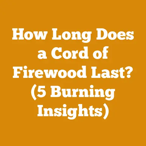 How Long Does a Cord of Firewood Last? (5 Burning Insights)