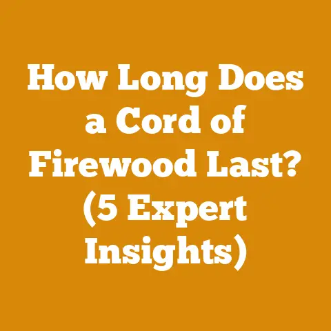 How Long Does a Cord of Firewood Last? (5 Expert Insights)