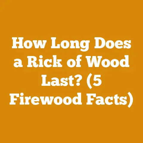 How Long Does a Rick of Wood Last? (5 Firewood Facts)