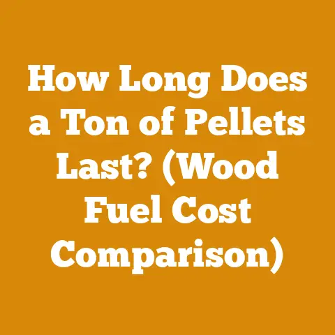 How Long Does a Ton of Pellets Last? (Wood Fuel Cost Comparison)