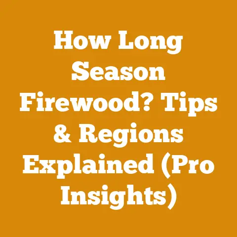 How Long Season Firewood? Tips & Regions Explained (Pro Insights)