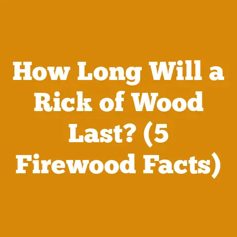 How Long Will a Rick of Wood Last? (5 Firewood Facts)