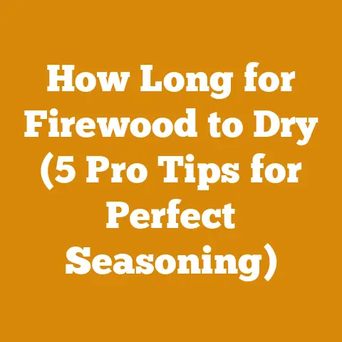 How Long for Firewood to Dry (5 Pro Tips for Perfect Seasoning)