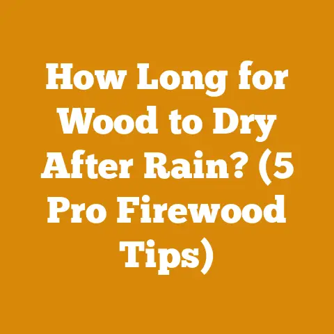 How Long for Wood to Dry After Rain? (5 Pro Firewood Tips)