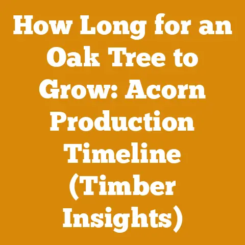 How Long for an Oak Tree to Grow: Acorn Production Timeline (Timber Insights)