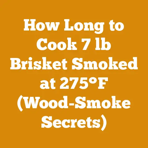 How Long to Cook 7 lb Brisket Smoked at 275°F (Wood-Smoke Secrets)