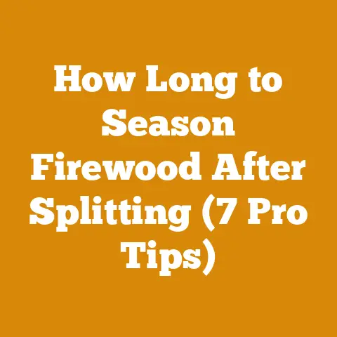 How Long to Season Firewood After Splitting (7 Pro Tips)