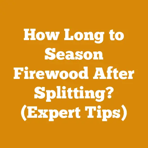 How Long to Season Firewood After Splitting? (Expert Tips)