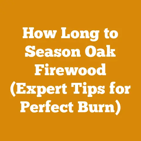 How Long to Season Oak Firewood (Expert Tips for Perfect Burn)