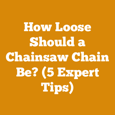 How Loose Should a Chainsaw Chain Be? (5 Expert Tips)