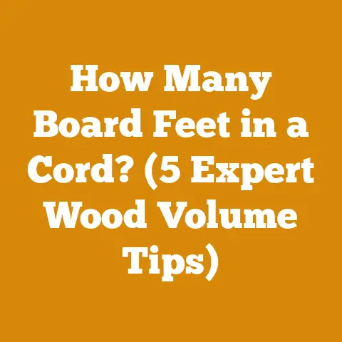 How Many Board Feet in a Cord? (5 Expert Wood Volume Tips)