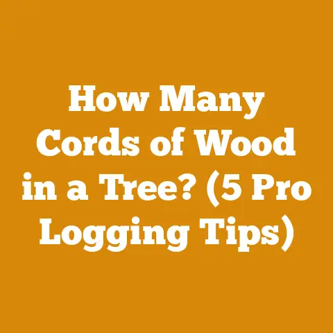 How Many Cords of Wood in a Tree? (5 Pro Logging Tips)