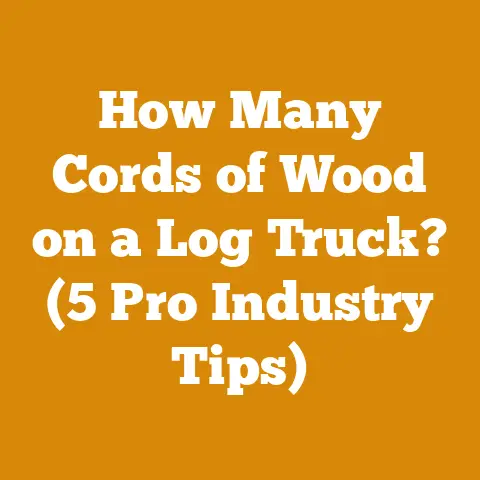 How Many Cords of Wood on a Log Truck? (5 Pro Industry Tips)