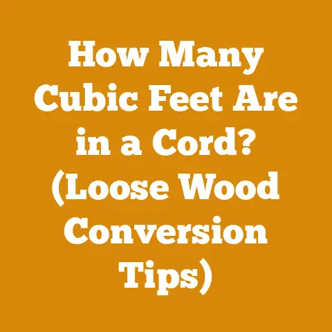 How Many Cubic Feet Are in a Cord? (Loose Wood Conversion Tips)