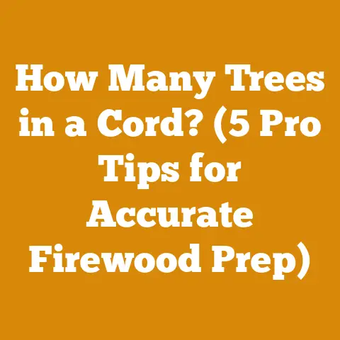 How Many Trees in a Cord? (5 Pro Tips for Accurate Firewood Prep)