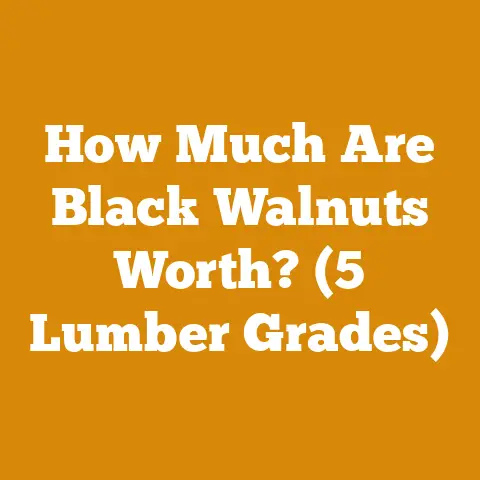 How Much Are Black Walnuts Worth? (5 Lumber Grades)