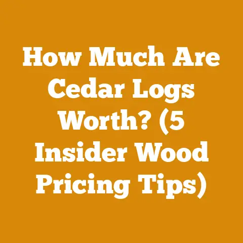 How Much Are Cedar Logs Worth? (5 Insider Wood Pricing Tips)
