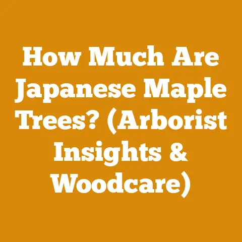 How Much Are Japanese Maple Trees? (Arborist Insights & Woodcare)