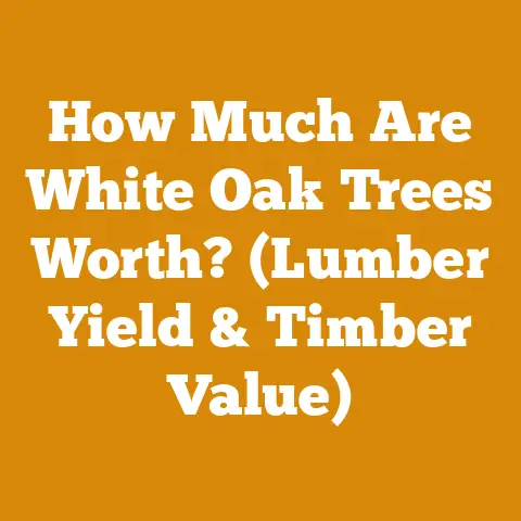 How Much Are White Oak Trees Worth? (Lumber Yield & Timber Value)