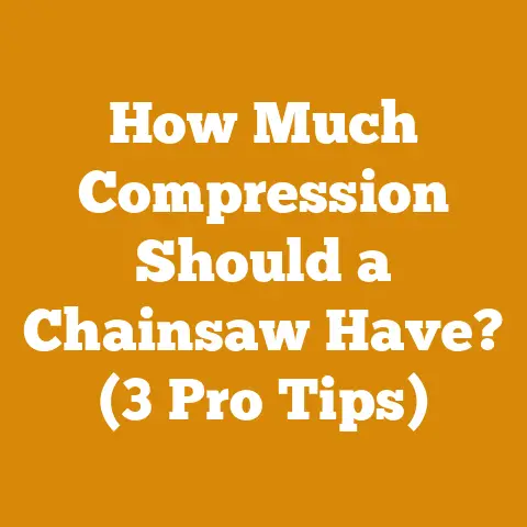 How Much Compression Should a Chainsaw Have? (3 Pro Tips)