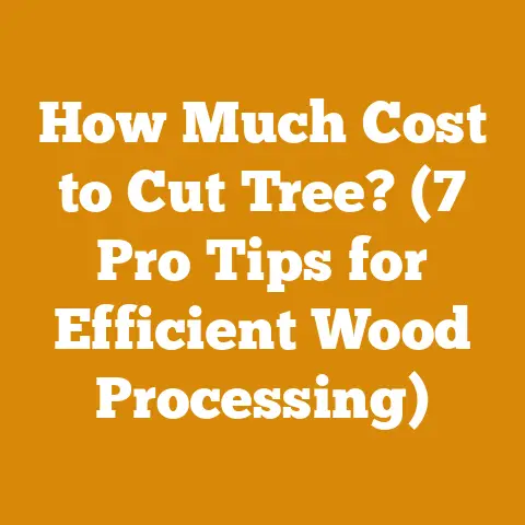 How Much Cost to Cut Tree? (7 Pro Tips for Efficient Wood Processing)
