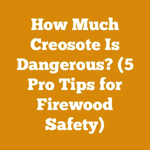 How Much Creosote Is Dangerous? (5 Pro Tips for Firewood Safety)