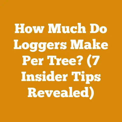 How Much Do Loggers Make Per Tree? (7 Insider Tips Revealed)