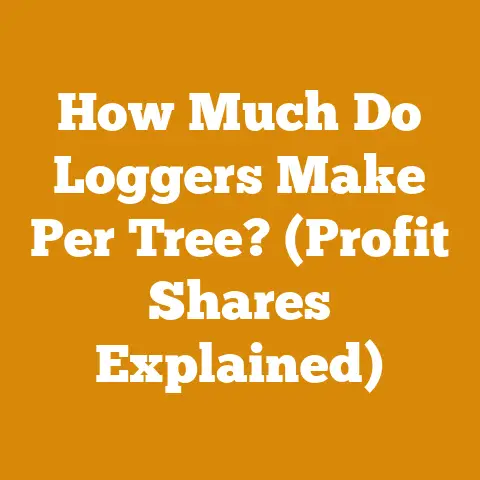 How Much Do Loggers Make Per Tree? (Profit Shares Explained)