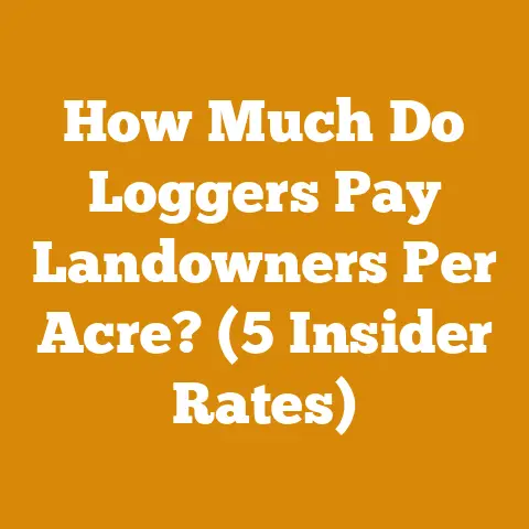 How Much Do Loggers Pay Landowners Per Acre? (5 Insider Rates)