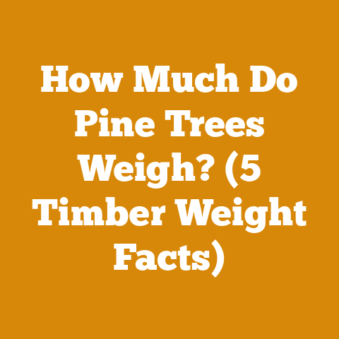 How Much Do Pine Trees Weigh? (5 Timber Weight Facts)