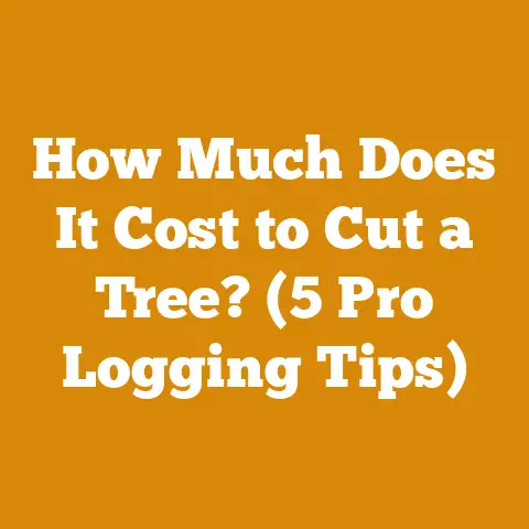 How Much Does It Cost to Cut a Tree? (5 Pro Logging Tips)