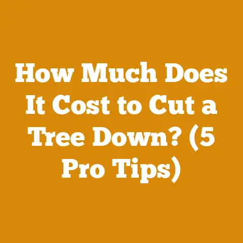 How Much Does It Cost to Cut a Tree Down? (5 Pro Tips)
