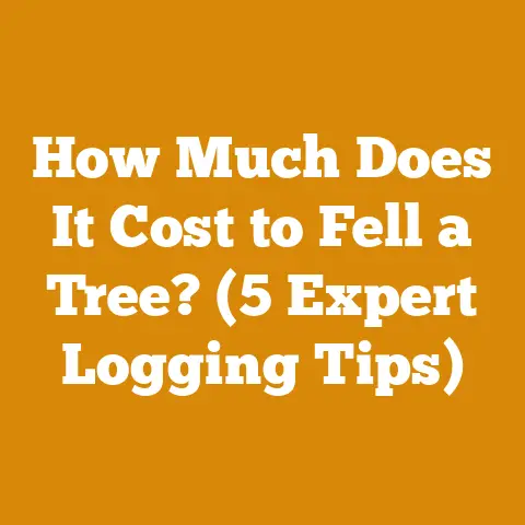 How Much Does It Cost to Fell a Tree? (5 Expert Logging Tips)