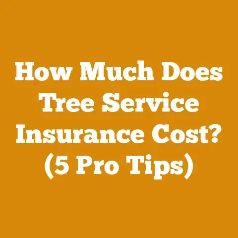 How Much Does Tree Service Insurance Cost? (5 Pro Tips)