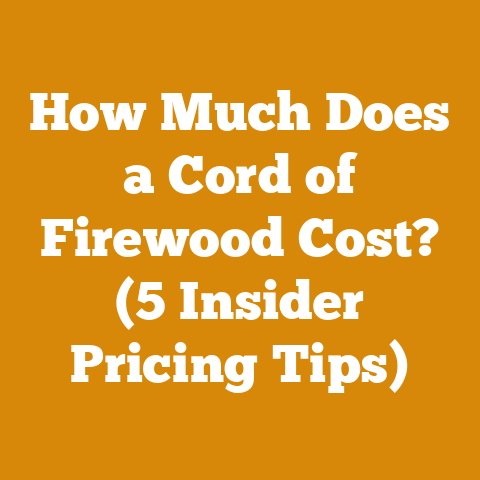 How Much Does a Cord of Firewood Cost? (5 Insider Pricing Tips)