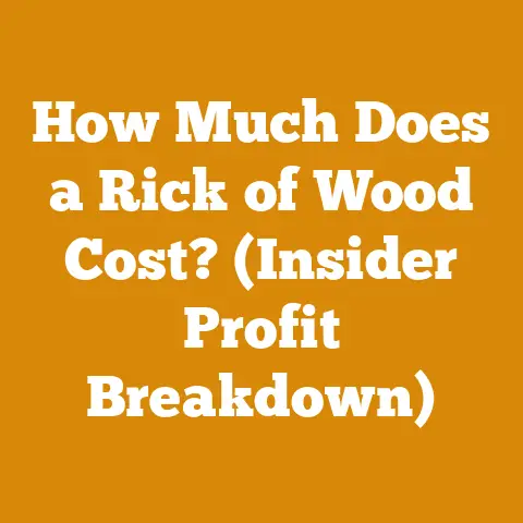 How Much Does a Rick of Wood Cost? (Insider Profit Breakdown)