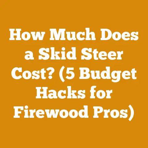 How Much Does a Skid Steer Cost? (5 Budget Hacks for Firewood Pros)