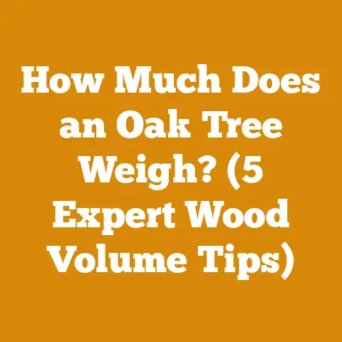 How Much Does an Oak Tree Weigh? (5 Expert Wood Volume Tips)