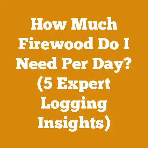 How Much Firewood Do I Need Per Day? (5 Expert Logging Insights)